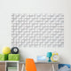 White Modern Wall Wall Decal