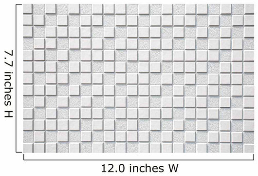 White Modern Wall Wall Decal