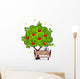 Cat Bench Wall Decal