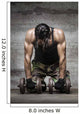 Tired Muscle Athlete Wall Decal