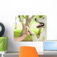 Give Me Five Dog Wall Decal