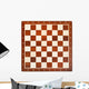 Wooden Chess Board Wall Decal