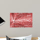 Marketing Wall Decal