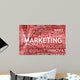 Marketing Wall Decal