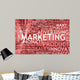 Marketing Wall Decal
