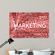 Marketing Wall Decal