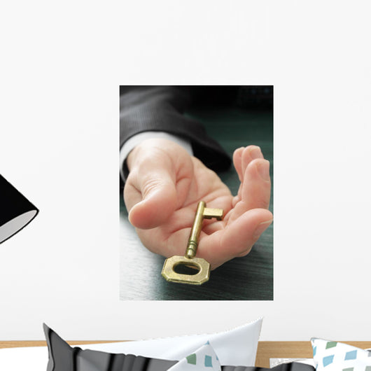 Key to Success Wall Decal