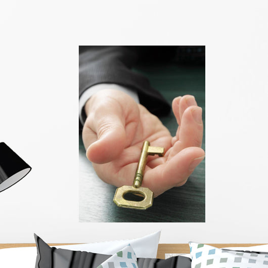 Key to Success Wall Decal