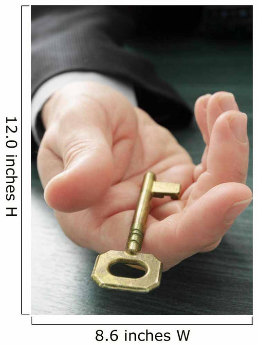 Key to Success Wall Decal