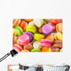 Traditional French Colorful Macarons Wall Decal