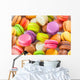 Traditional French Colorful Macarons Wall Decal