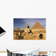 Sphinx and Pyramid Khafre Wall Decal
