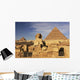 Sphinx and Pyramid Khafre Wall Decal