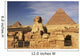 Sphinx and Pyramid Khafre Wall Decal