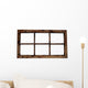 Weathered Window Frame Wall Decal
