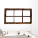 Weathered Window Frame Wall Decal