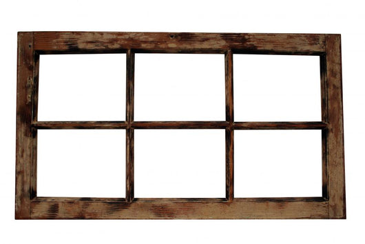 Weathered Window Frame Wall Decal