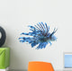 Blue Lionfish Wall Decal
