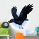 Flying Raven Wall Decal