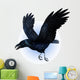 Flying Raven Wall Decal