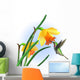 Hummingbird with Daffodils Wall Decal