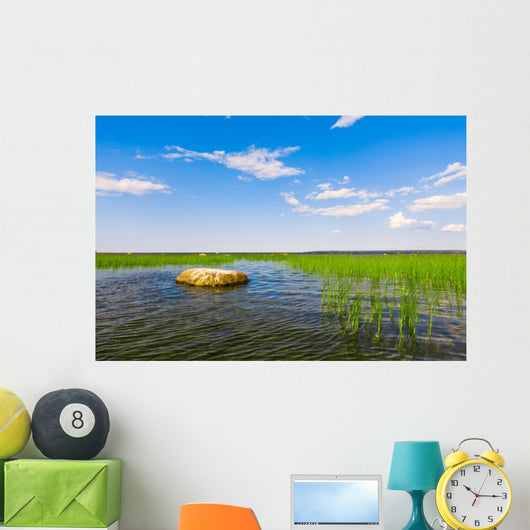 Marsh Landscape Wall Decal