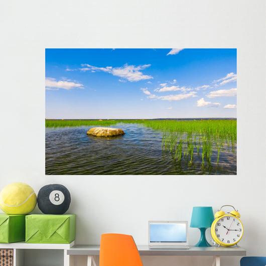Marsh Landscape Wall Decal