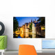 Water Canal and Medieval Wall Decal