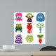 Funny Cartoon Monsters Wall Stickers Wall Decal