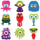 Funny Cartoon Monsters Wall Stickers Wall Decal