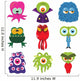Funny Cartoon Monsters Wall Stickers Wall Decal