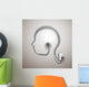 Light Bulb Forming Human Wall Decal