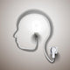 Light Bulb Forming Human Wall Decal