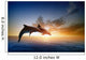 Dolphins Jumping at Sunset Wall Decal