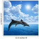 Dolphins Jumping Wall Decal
