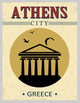 Parthenon from Athens Poster Wall Decal
