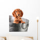 Wet Puppy Bucket Wall Decal