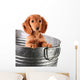 Wet Puppy Bucket Wall Decal