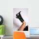 Legs and Boots up Wall Decal