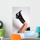 Legs and Boots up Wall Decal