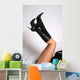 Legs and Boots up Wall Decal