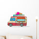 Ice Cream Truck Wall Decal