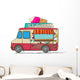 Ice Cream Truck Wall Decal