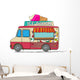 Ice Cream Truck Wall Decal