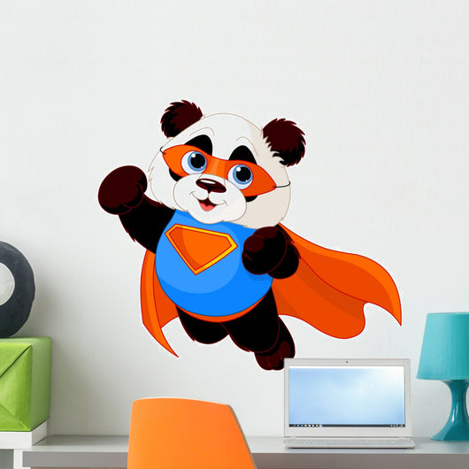 Super Panda Wall Decal