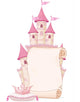 Fairy Tale Theme Parchment Wall Decal