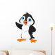 Cartoon Penguin Wall Decal