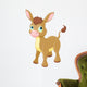 Cute Smiling Donkey Wall Decal