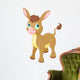 Cute Smiling Donkey Wall Decal