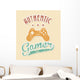 Authentic Gamer Wall Decal